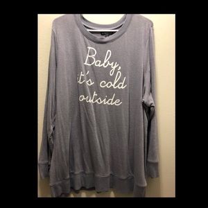 Baby, it's cold outside sweater